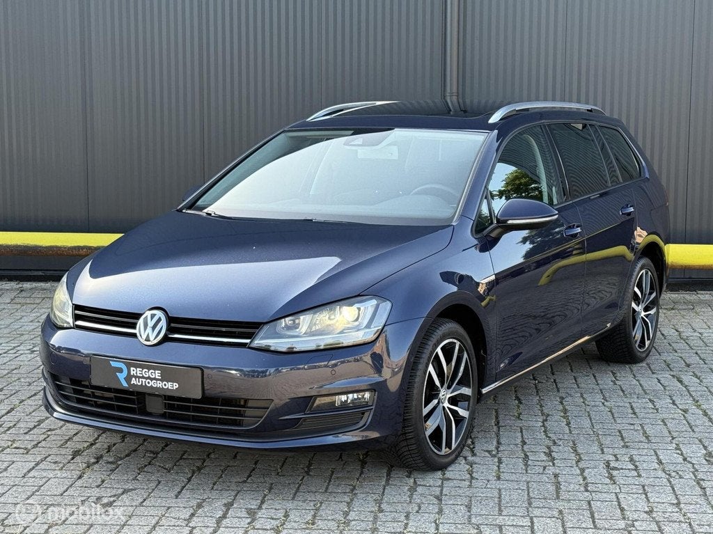 Volkswagen Golf Variant 1.4 TSI Highline AUTOMAAT | ACC, Auto's, Volkswagen, Gebruikt, 4 cilinders, 150 pk, Blauw
