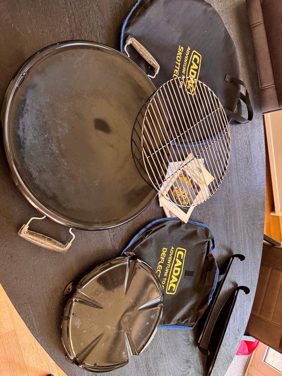 Cadac paella pan met hoes en toebehoren, Ophalen of Verzenden, Gebruikt