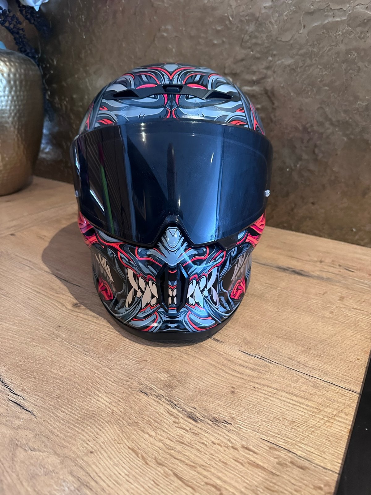Ruroc Oni Helm EOX Z.G.A.N. Maat L (60cm) met Harman Kardon, Overige merken, Heren, Ophalen of Verzenden, Integraalhelm