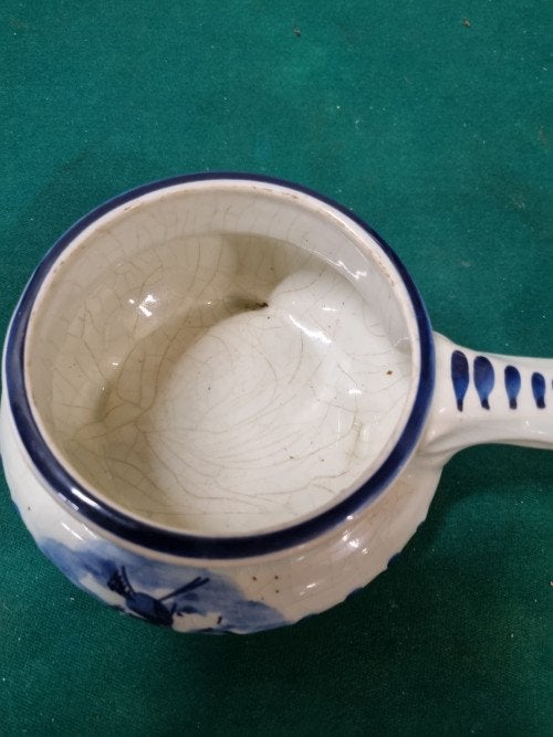 steelpan delfts blauw vintage, Huis en Inrichting, Keuken | Potten en Pannen, Ophalen of Verzenden, 'T Olde Gre-j, Info@toldegrej.nl
