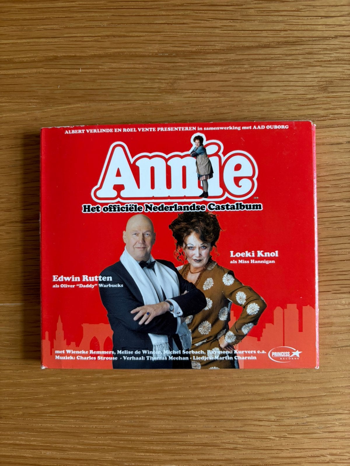 Annie Nederlandse musical cd cast album, Ophalen of Verzenden, Gebruikt