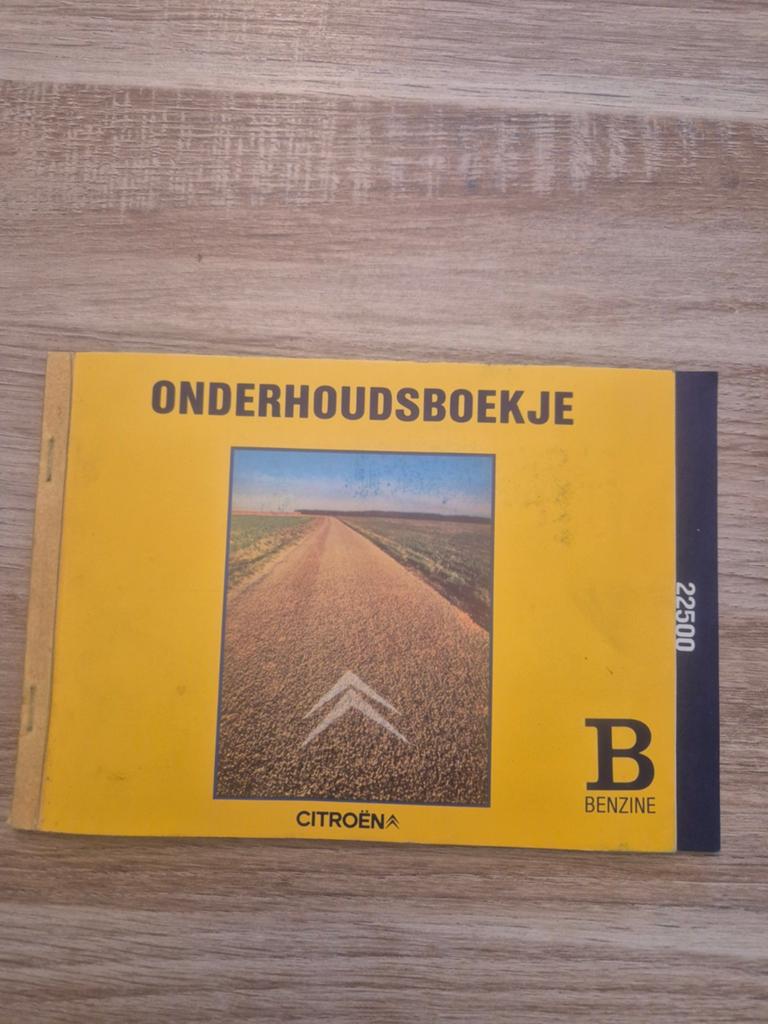 Citroen onderhoudsboekje vintage, Ophalen of Verzenden