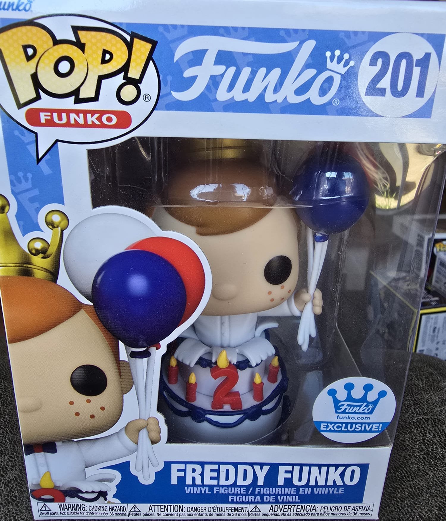 Funko Pop 201 Freddie Funko, Ophalen of Verzenden, Zo goed als nieuw