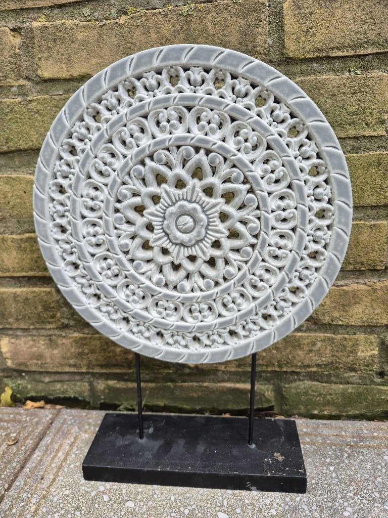standaard met ornament, Ophalen of Verzenden, Gebruikt