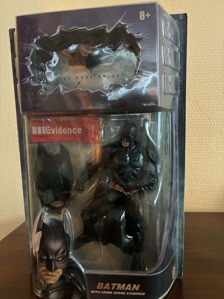 2008 Mattel - Movie Masters Dark Knight Figure: Batman, Ophalen of Verzenden, Nieuw