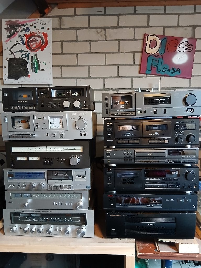 audio apparatuur, Ophalen, Gebruikt