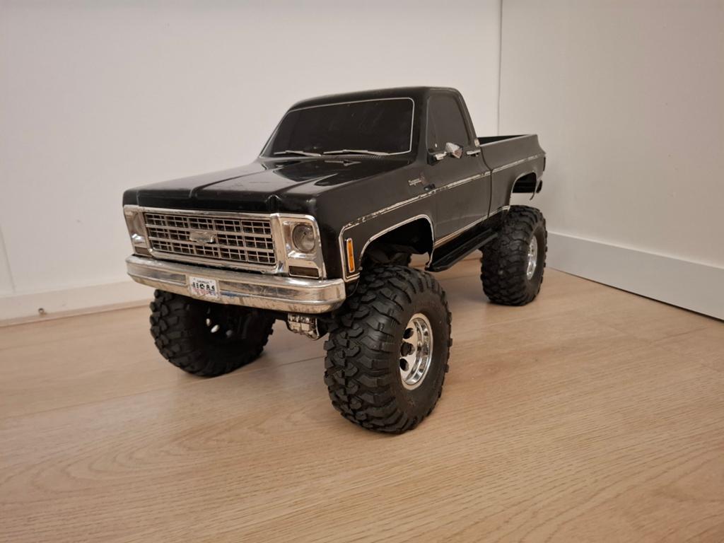 Traxxas TRX4 Chevrolet K10 High Trail Edition, Ophalen, Gebruikt, Overige schalen, Auto offroad
