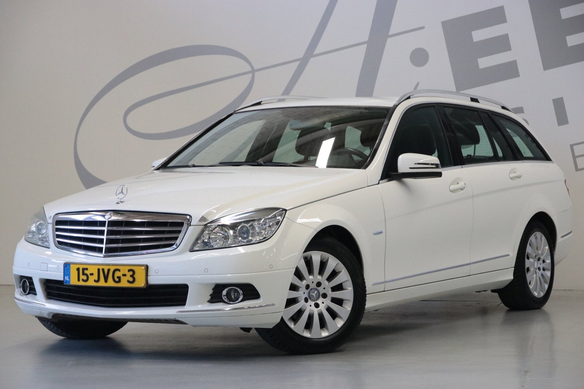 Mercedes-Benz C-klasse Estate 180 K NAP/ Origineel NL, Zwart, 1445 kg, Wit, Origineel Nederlands