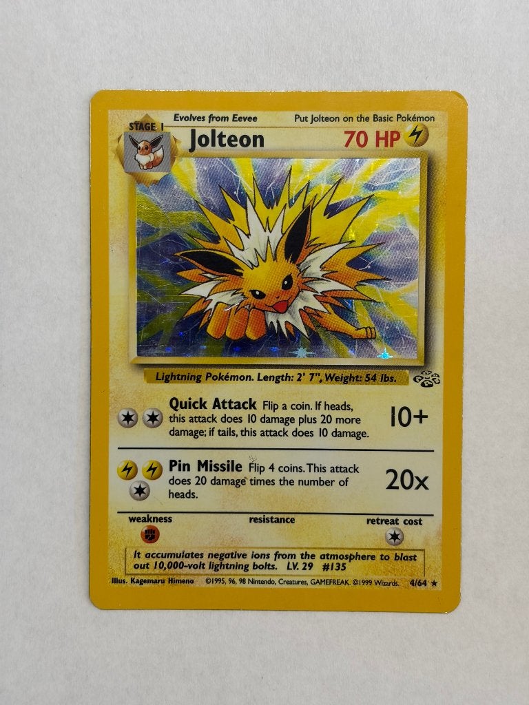 Jolteon (Holo) - Jungle 4/64 - Good, Ophalen, Nieuw, Foil