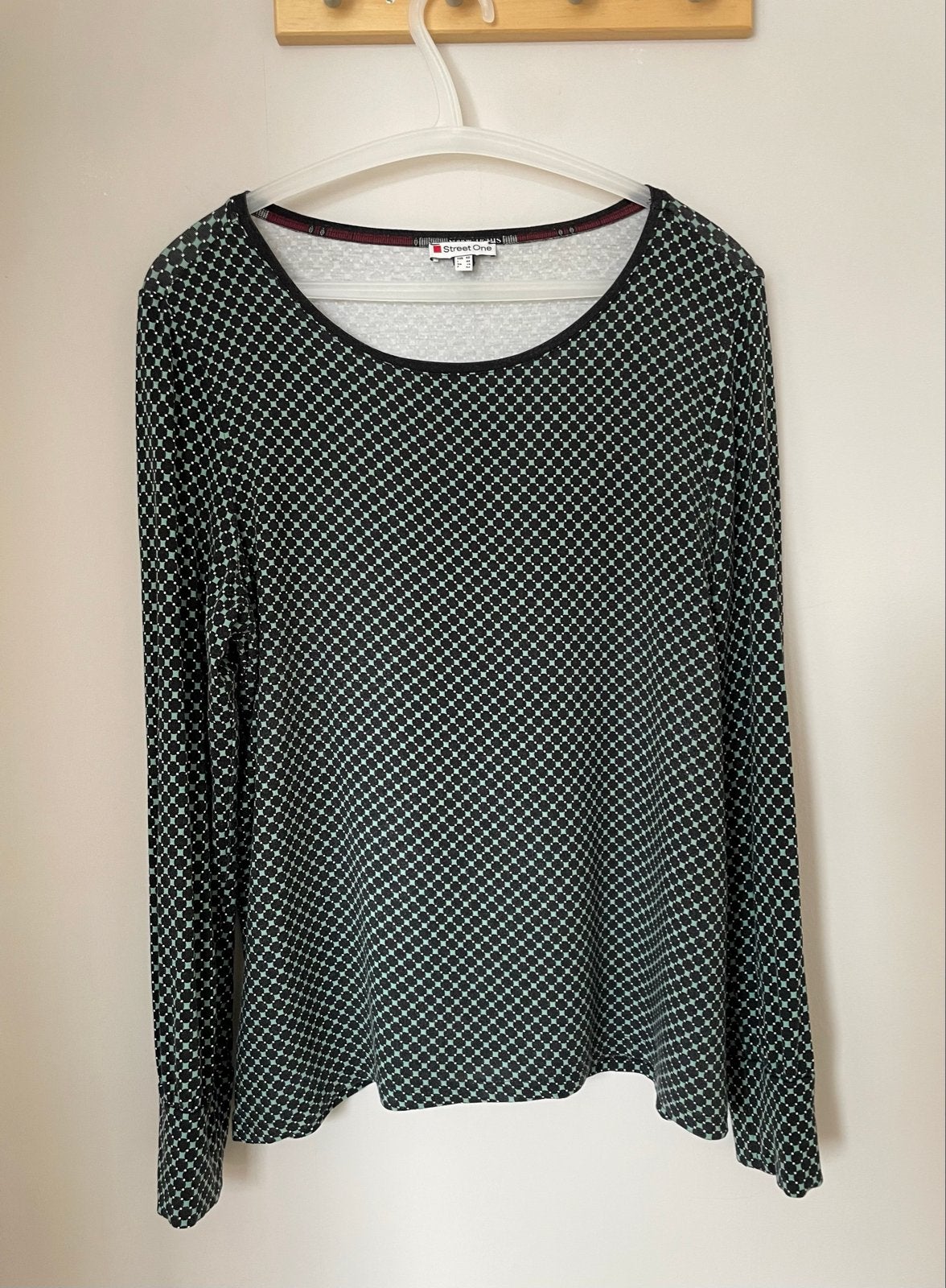 Street One shirt met lange mouwen en patroon, Maat 38/40 (M), Ophalen of Verzenden, Zo goed als nieuw, Lange mouw