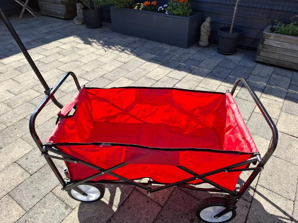Rode bolderkar, Ophalen, Gebruikt