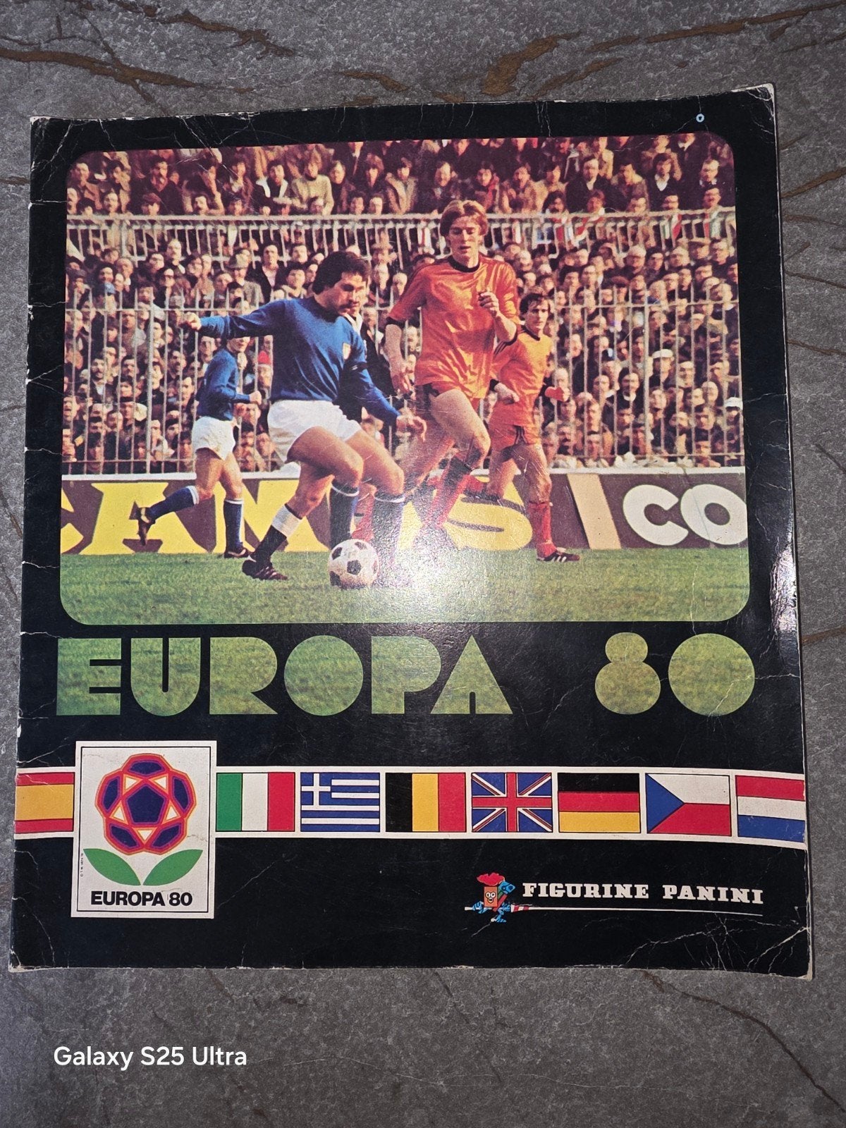 Panini Europa 1980 Sticker Album - Voetbal Historie, Ophalen of Verzenden, Gebruikt, Overige sporten, Poster, Plaatje of Sticker