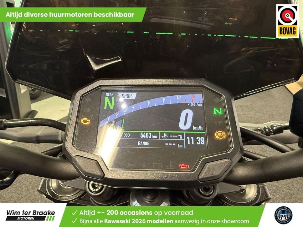 Kawasaki Z 900 ABS (bj 2023) 5,463 km, Motoren, 4 cilinders, Motorrijbewijs A, 948 cc, Bedrijf