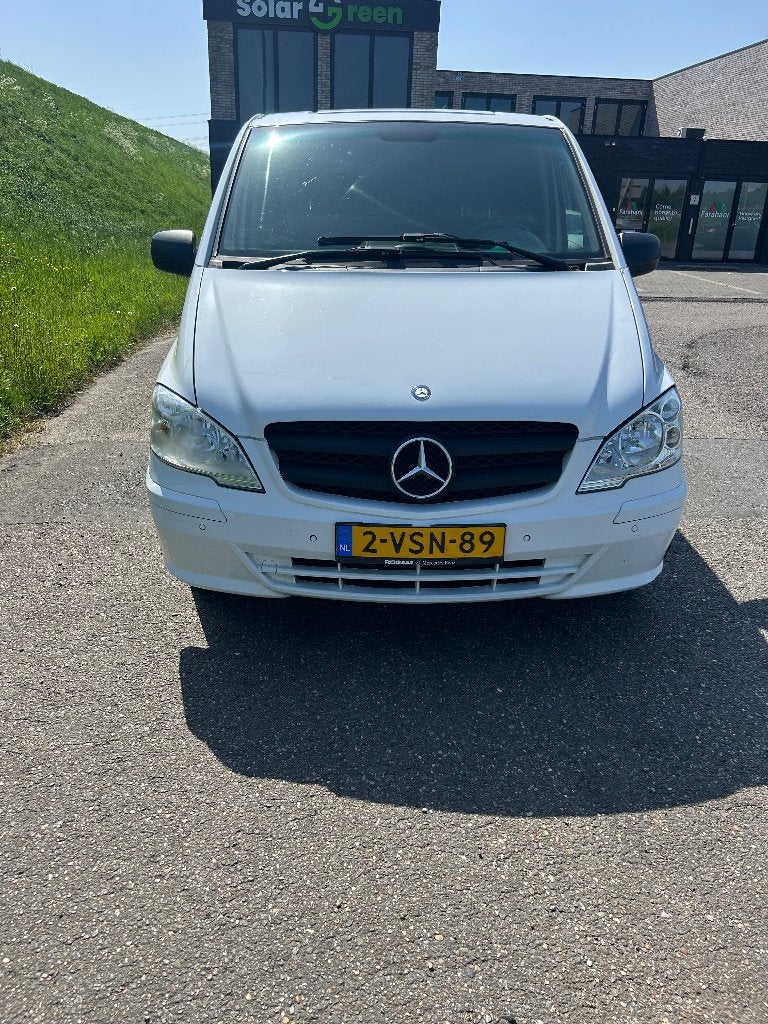 Mercedes-Benz Vito 2.1 CDI 100KW 2012, 4 cilinders, Leder en Stof, Wit, Diesel