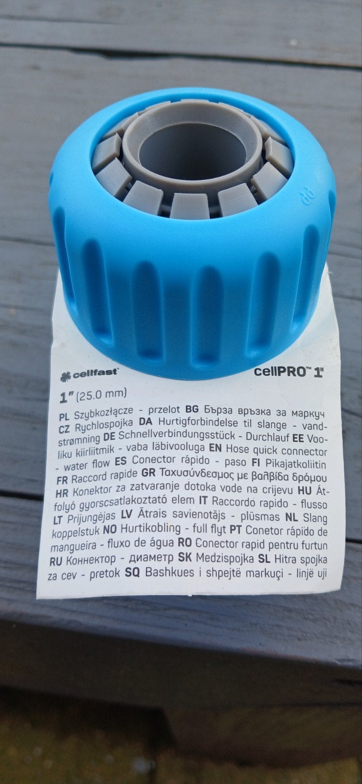 Cellfast cellPRO 1" Tuinslangkoppeling - Nieuw, Ophalen of Verzenden, Nieuw, Tuinslangkoppeling