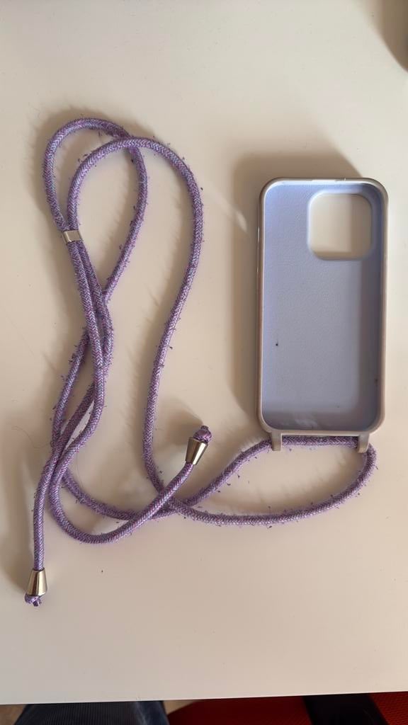 iPhone 14 Pro Case Purple Paars, Ophalen of Verzenden, Gebruikt, IPhone 14