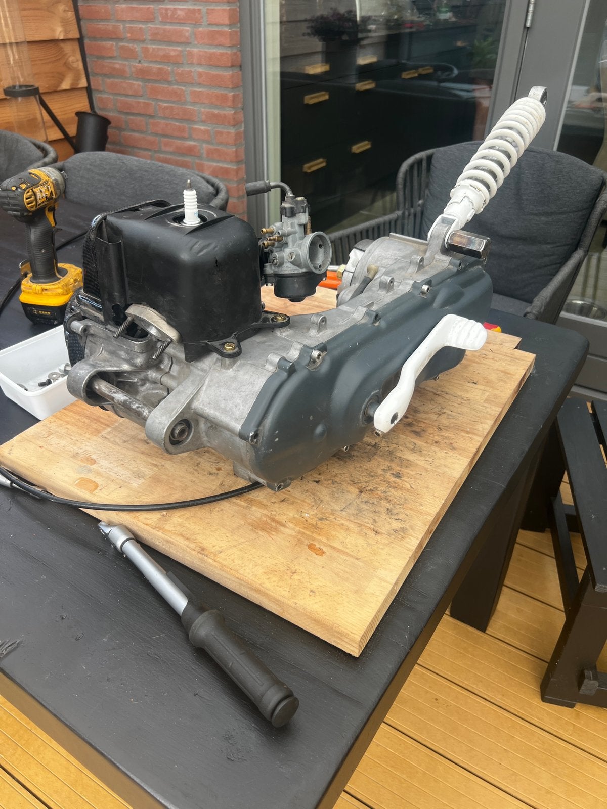Minarelli vertical blok, Ophalen, Zo goed als nieuw, Blok