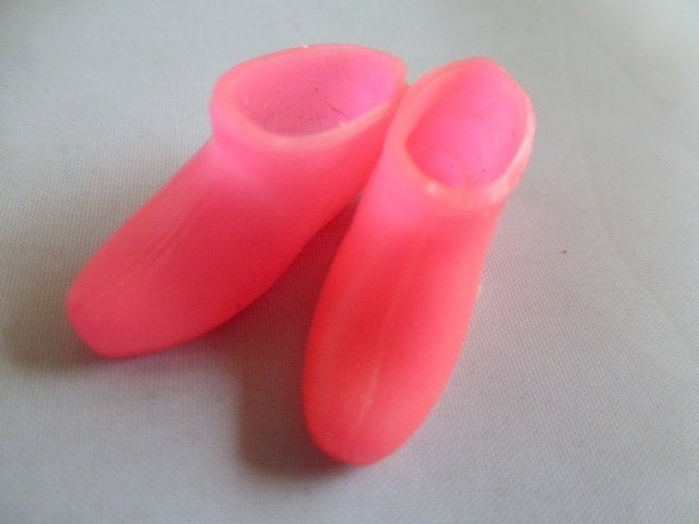 Barbie Francie roze ankle boots, vintage, Japan, Ophalen of Verzenden, Zo goed als nieuw, Accessoires
