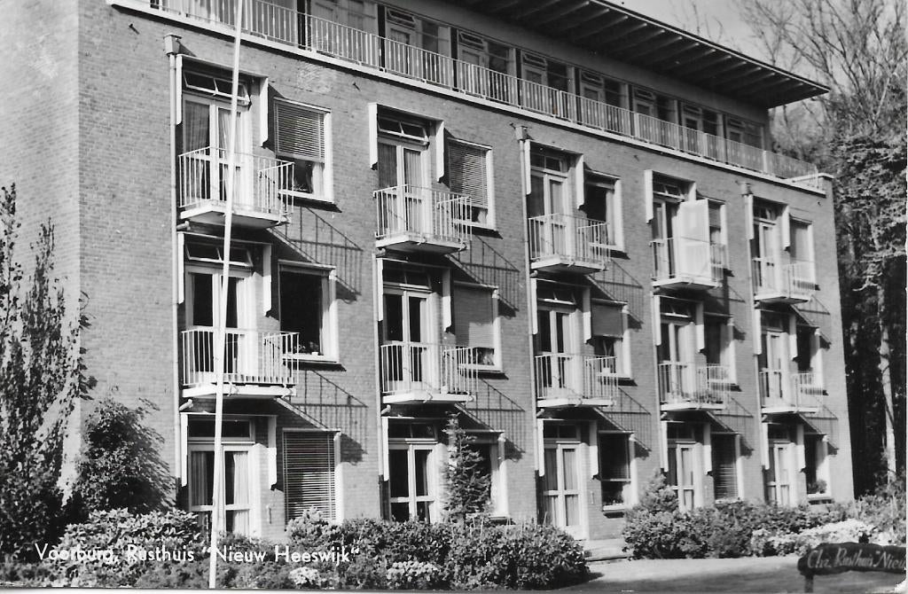 Voorburg Z.H. * Rusthuis NIEUW HEESWIJK, Ophalen of Verzenden, 1960 tot 1980, Ongelopen, Zuid-Holland