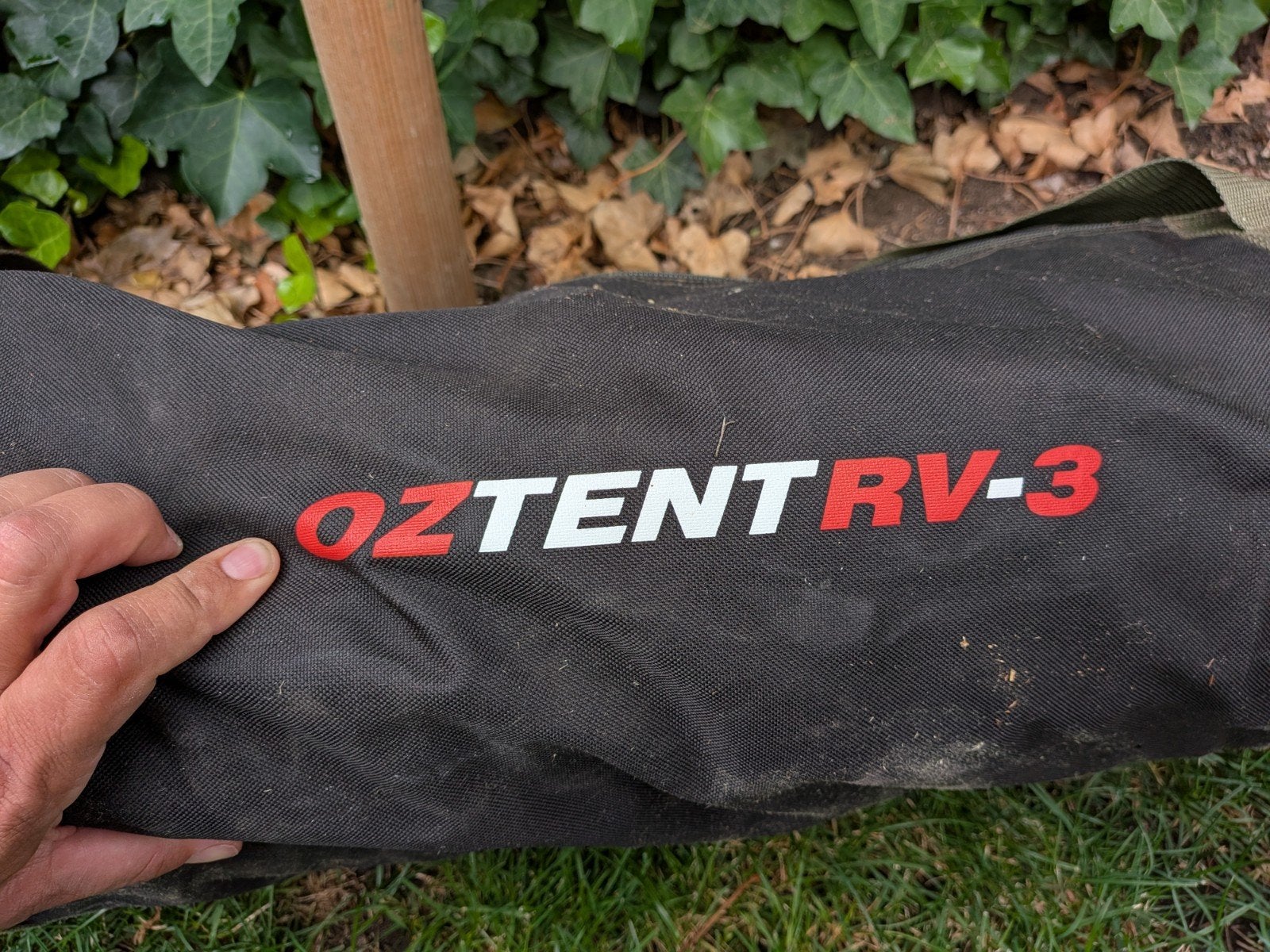 OZTENT RV-3 Tent met zijpanelen en King Goanna stoel, Caravans en Kamperen, Tenten, Ophalen, Nieuw, Tot en met 4