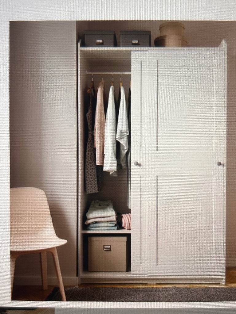 Kleidinkast, Huis en Inrichting, Ophalen, Gebruikt, 100 tot 150 cm, Met plank(en)