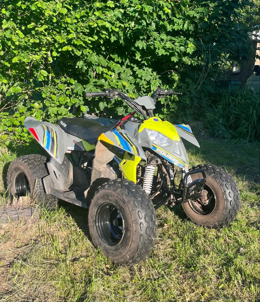 Polaris Outlaw 110cc Kinderquad - Jeugd!, 1 cilinder, 110 cc, 11 kW of minder
