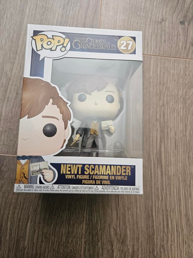 Funko Pop Newt Scamander Fantastic Beasts #27 - Nieuwstaat, Ophalen of Verzenden