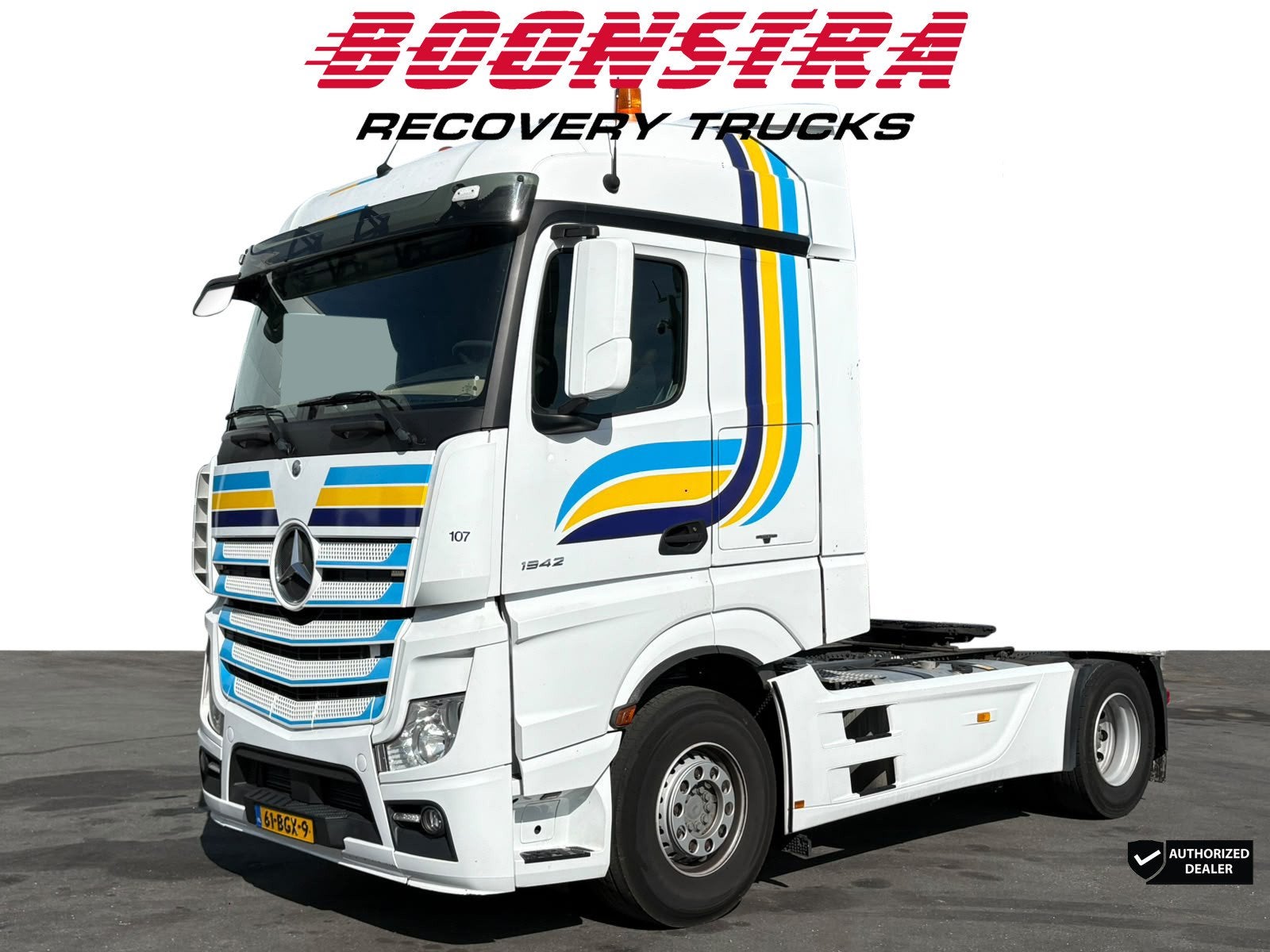 Mercedes-Benz ACTROS 1942 Euro 6 (bj 2016), Automaat, Achterwielaandrijving, Euro 6, Wit