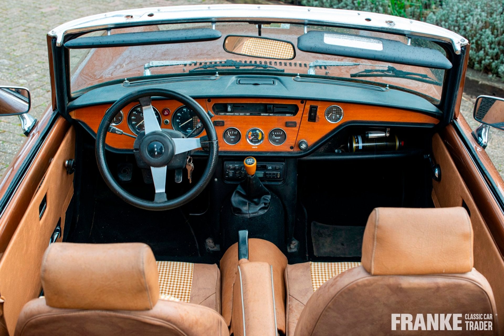 Triumph Spitfire 1500 TC Soft Top, Auto's, Metallic lak, Gebruikt, Beige, 4 cilinders
