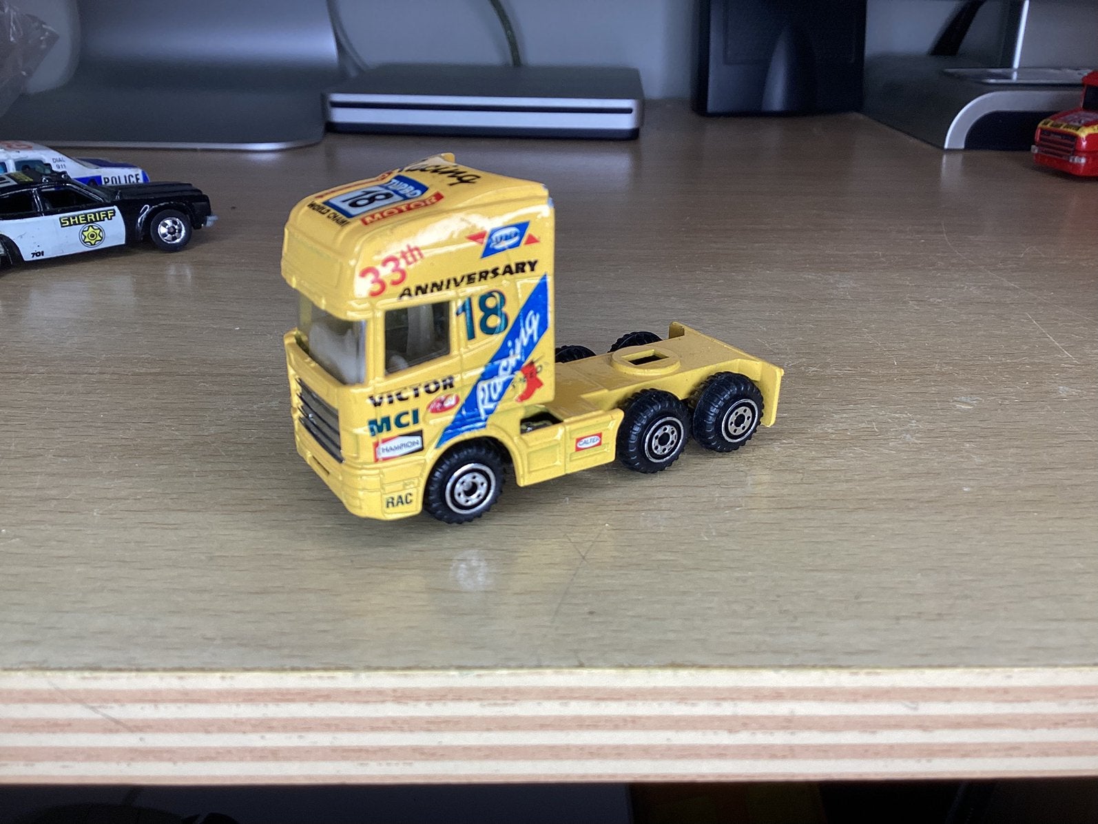 Scania 1:87, Ophalen of Verzenden, Zo goed als nieuw, Bus of Vrachtwagen, Overige merken