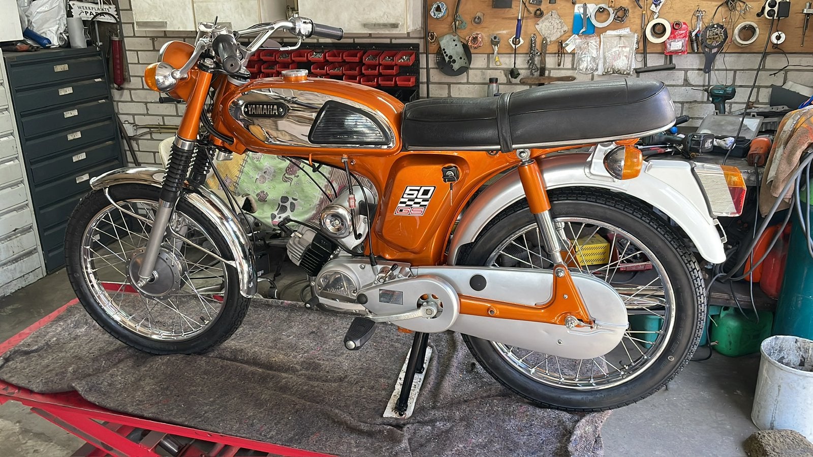 Yamaha fs1 beumer, Fietsen en Brommers, Brommers | Oldtimers, Ophalen of Verzenden, Yamaha