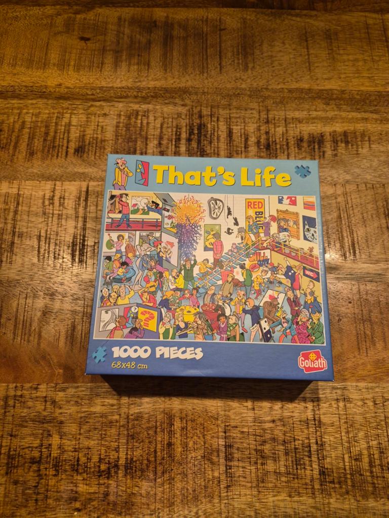 Goliath That's Life Legpuzzel 1000 Stukjes, Hobby en Vrije tijd, Denksport en Puzzels, Ophalen of Verzenden
