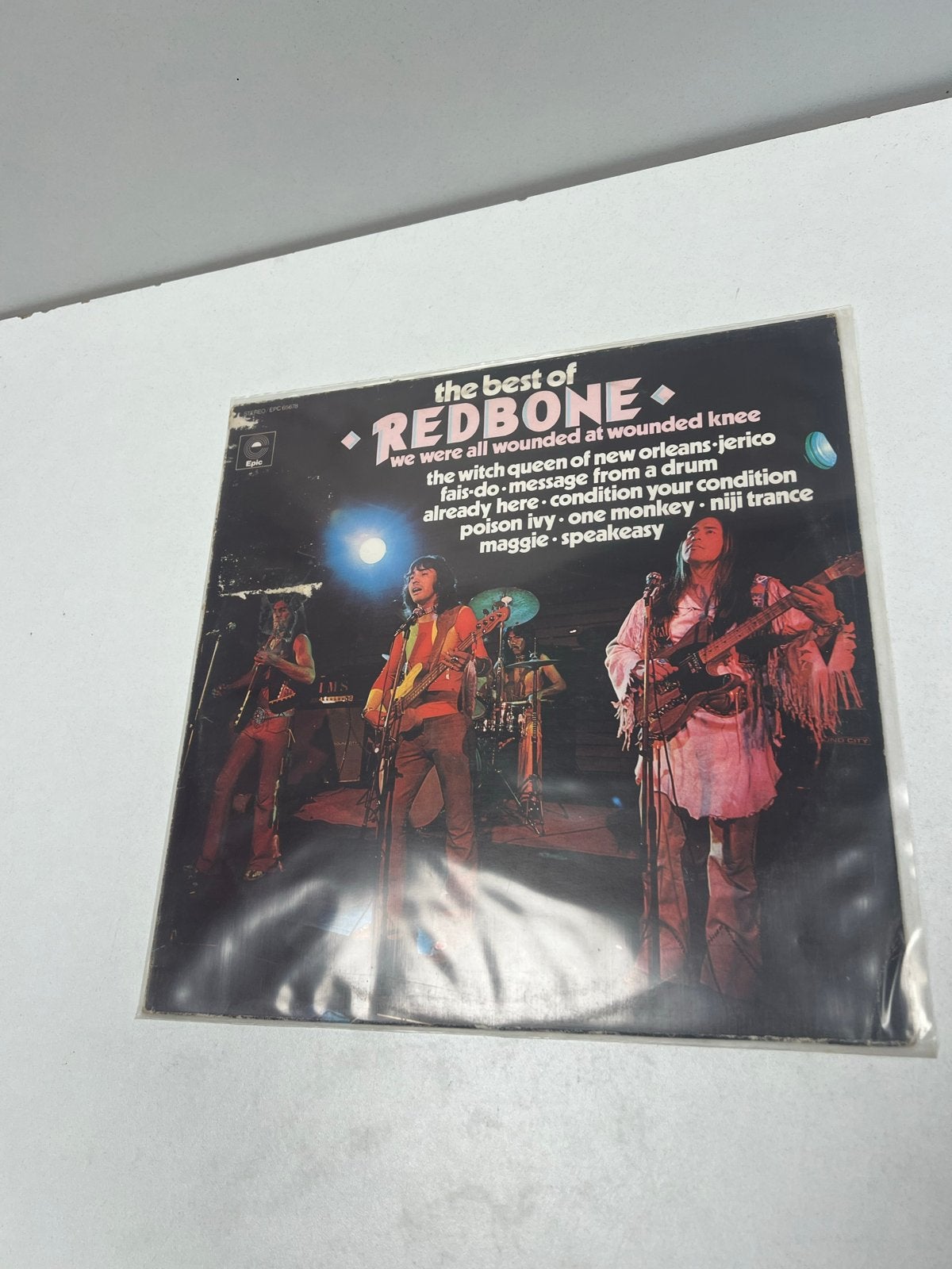 30. Redbone - The Best Of Redbone LP (1976), LP, Rock, Gebruikt, Ophalen of Verzenden