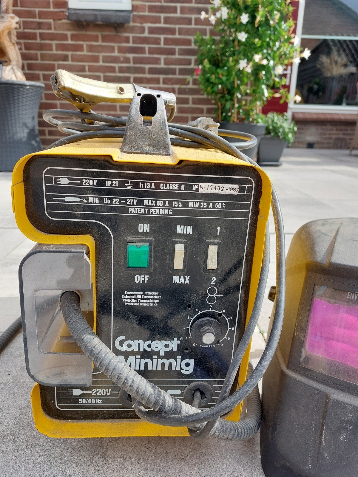 lasapparaat Concept MiniMig 220volt, Ophalen, Gebruikt, Minder dan 150 ampère, Tig