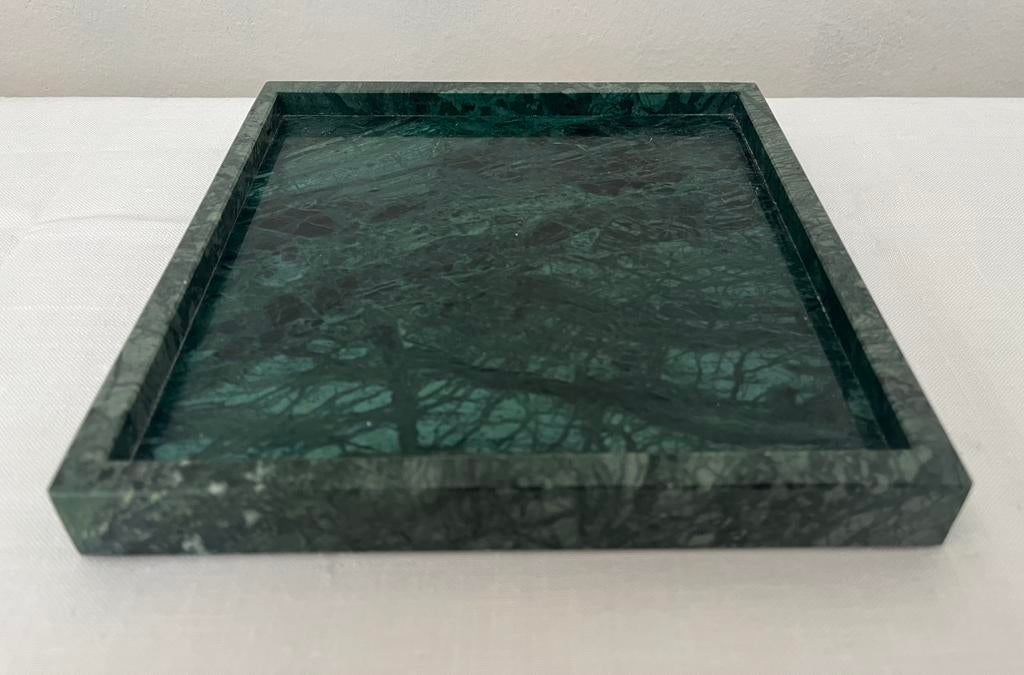 Groen marmeren Sissy-Boy tray, nieuw, Huis en Inrichting, Woonaccessoires | Dienbladen, Ophalen, Zo goed als nieuw, Rond
