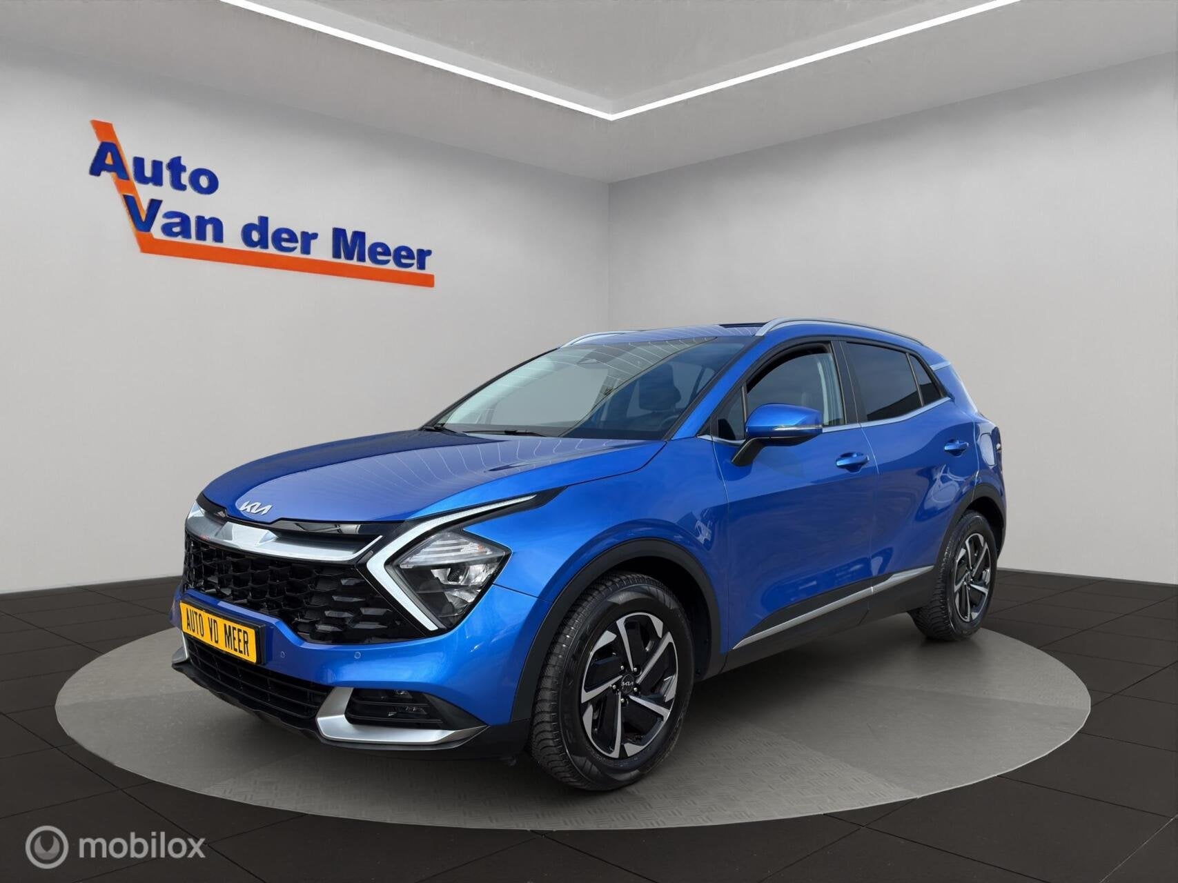Kia Sportage 1.6 T-GDi MHEV / Carplay / Camera / All in prij, Auto's, Kia, 12 maanden, Stof, Gebruikt, Blauw