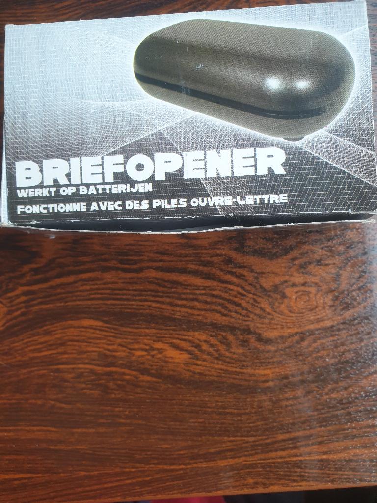 Briefopener, Ophalen