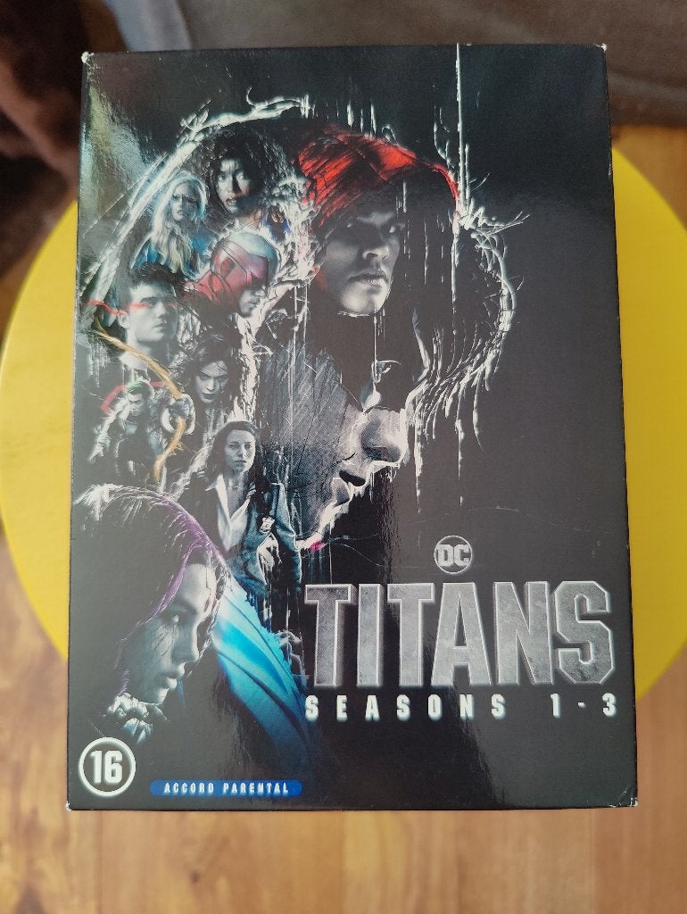 Titans - Seizoen 1-3 - Box, Cd's en Dvd's, Vanaf 12 jaar, Ophalen of Verzenden, Zo goed als nieuw, Actie en Avontuur