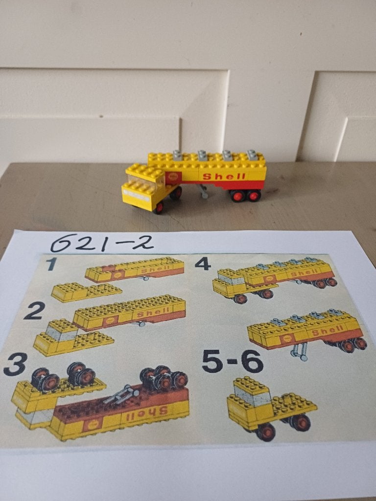 Vintage Lego 621-2, Kinderen en Baby's, Speelgoed | Duplo en Lego, Gebruikt, Overige thema's, Lego, Compleet