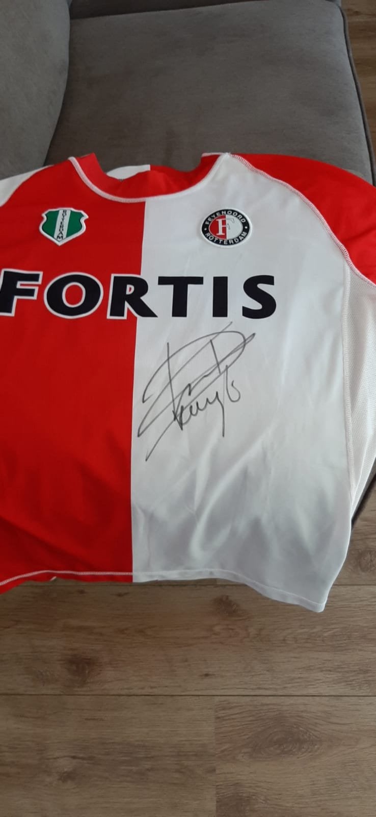 Feyenoord uefa cup shirt 2004-2005, Ophalen of Verzenden, Zo goed als nieuw, Feyenoord, Shirt