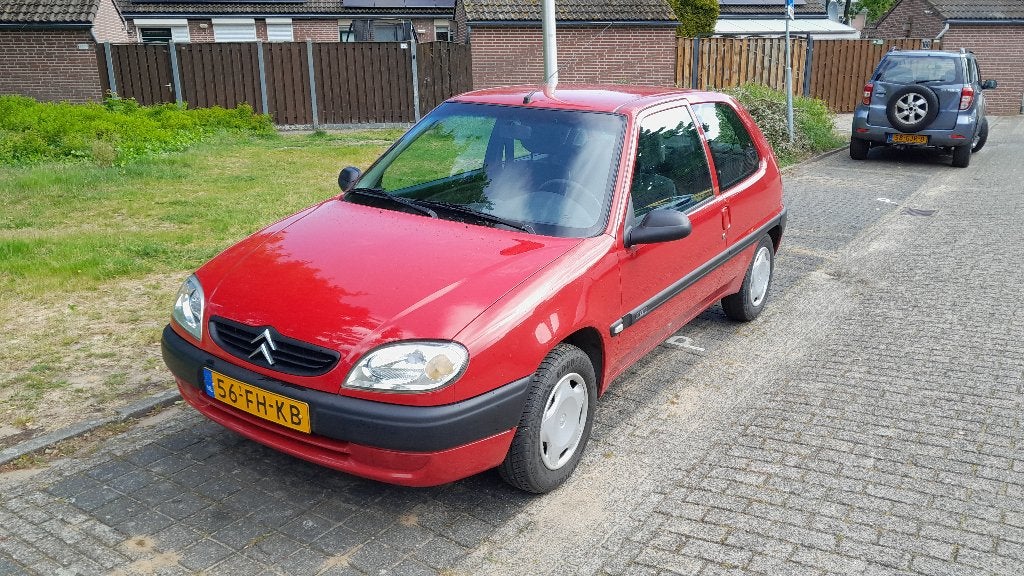 Te koop: Citroën Saxo,    3deurs, E-ramen, nette auto, 600 kg, 4 cilinders, Saxo, 60 pk