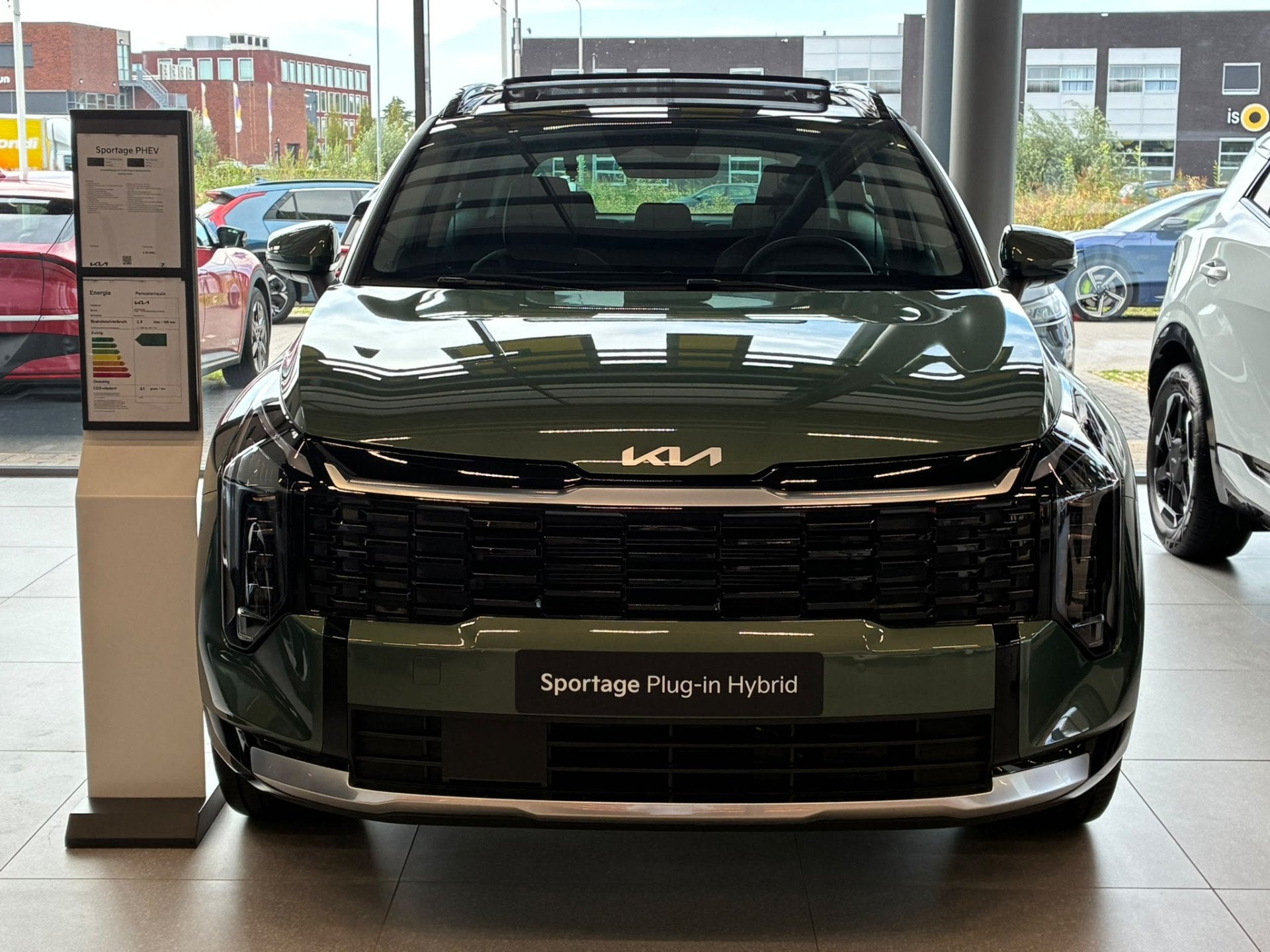 Kia Sportage 1.6 T-GDi Plug-in Hybrid DynamicPlusLine | UIT, Auto's, Automaat, Stof, Zwart, 4 cilinders