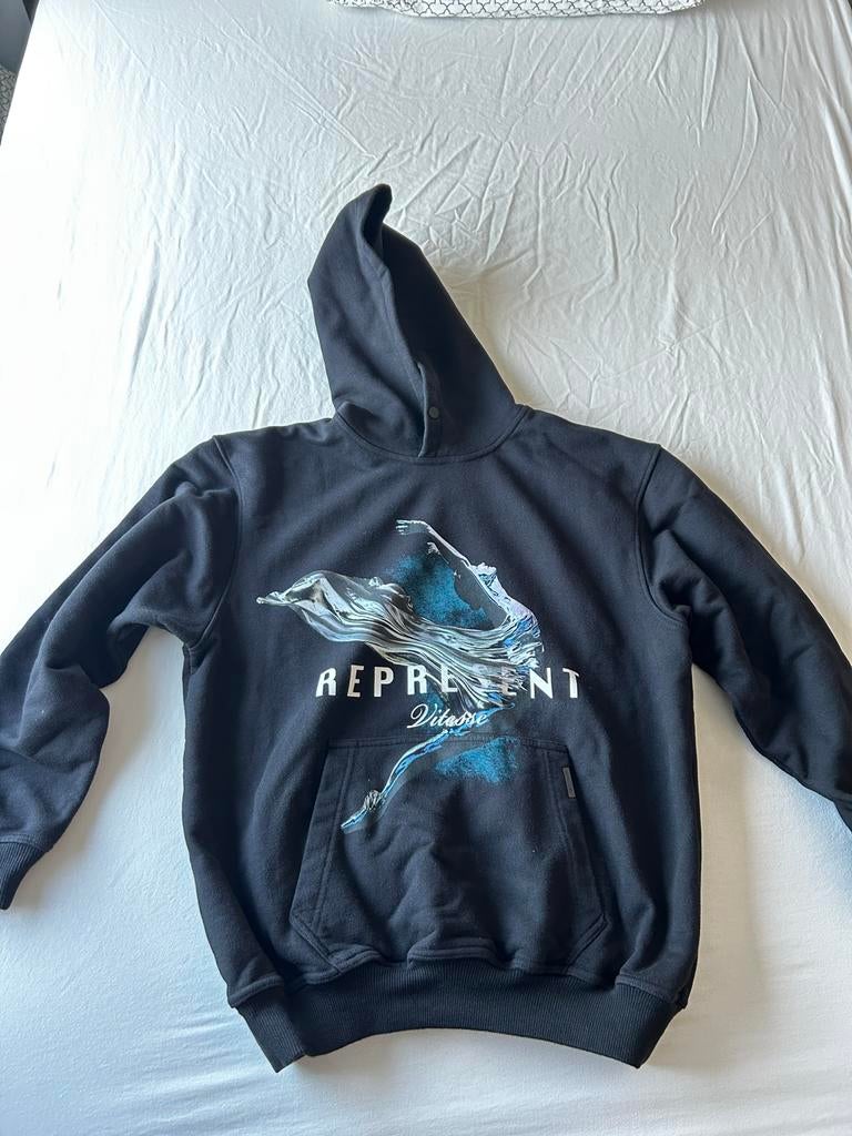Represent Hoodie - Zwart - XS, Ophalen of Verzenden, Zo goed als nieuw, Maat 46 (S) of kleiner, Zwart