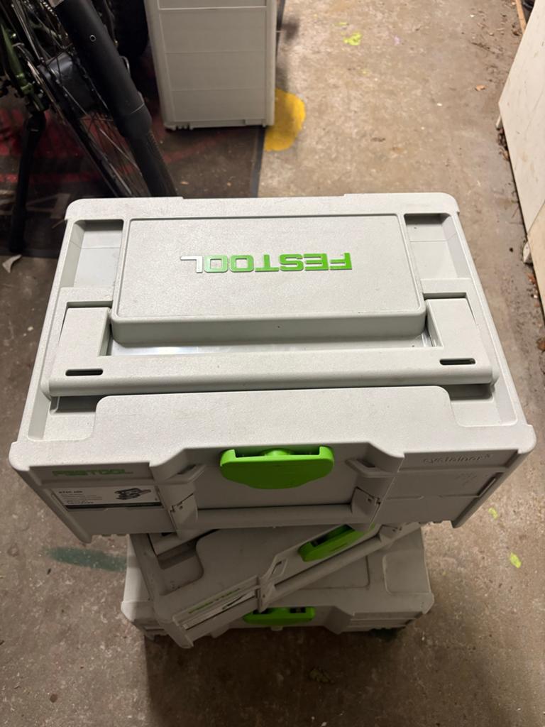 3 Festool Systainers - 2 nieuwere, 1 ouder model, Ophalen, Gebruikt