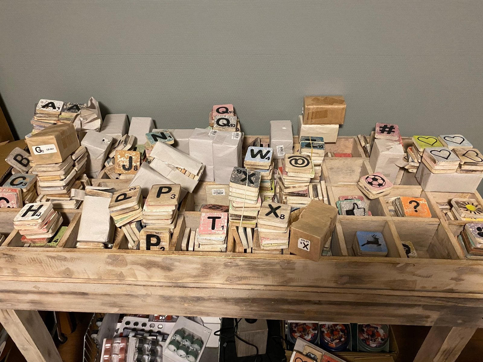 Letters en letterplankjes, Ophalen, Nieuw, Overige typen