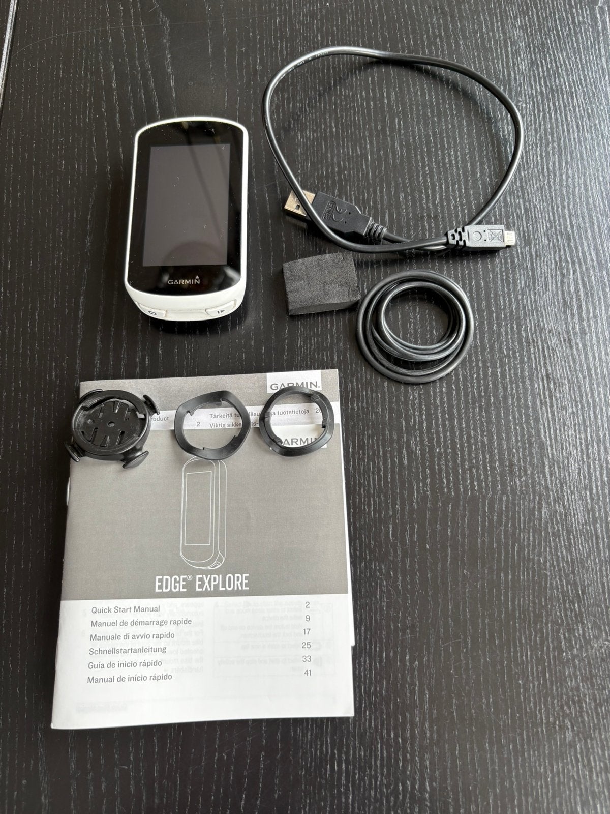 Garmin Edge Explore fietscomputer, Fietsen en Brommers, Fietsaccessoires | Fietscomputers, Ophalen, Zo goed als nieuw