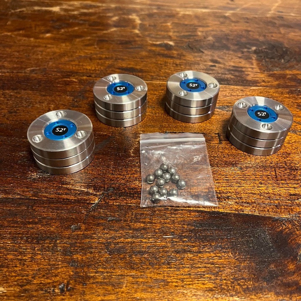 Ansuz Darkz S2T anti resonantie voetjes set (4 stuks) occ
