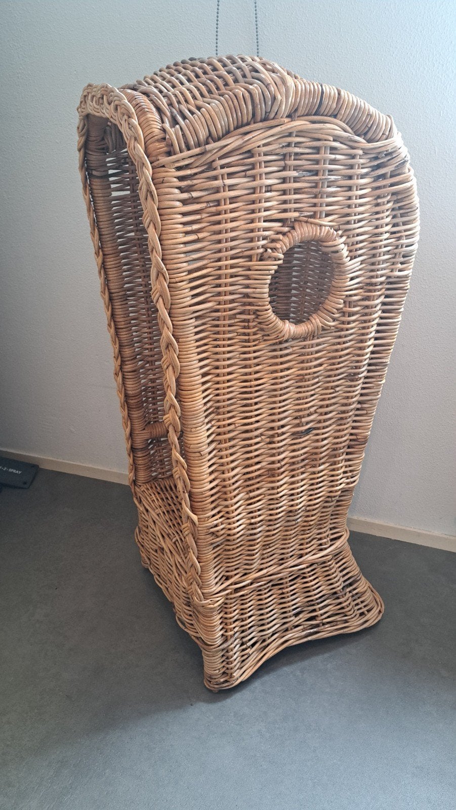 Strandstoel kind riet kinderkamer babykamer ALS NIEUW!, Bruin, Ophalen, Zo goed als nieuw, Zitmeubel
