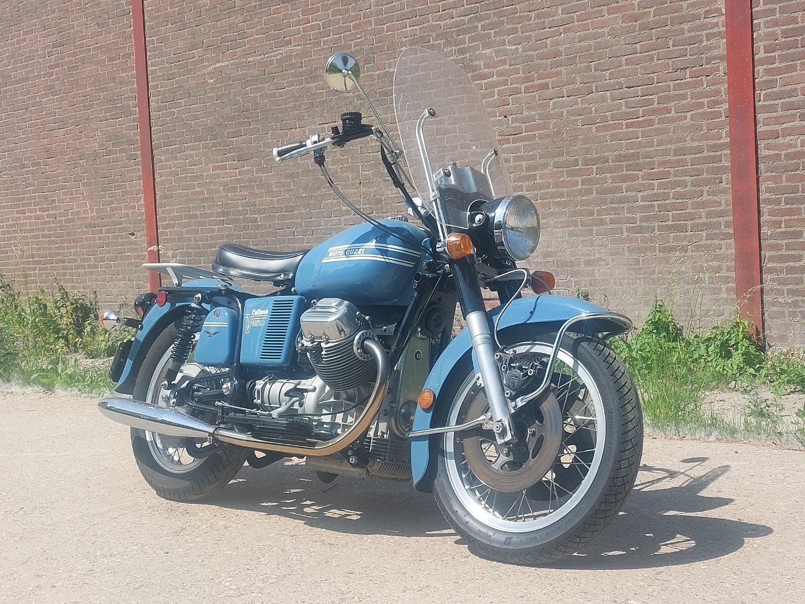 Moto Guzzi V7 850 GT California bj. 1974, Motoren, 2 cilinders, Occasion, Particulier, Meer dan 35 kW