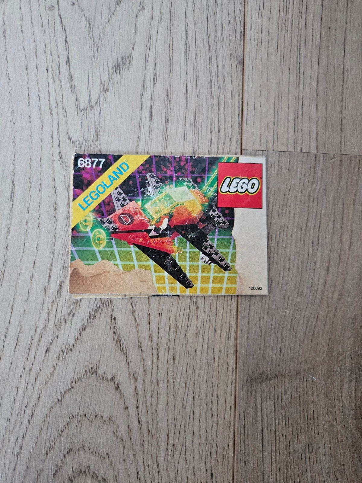 lego 6877 instructie boekje, Gebruikt, Lego, Ophalen of Verzenden, Space
